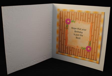 Cheery Toucan Insert by Yvonne Middleton