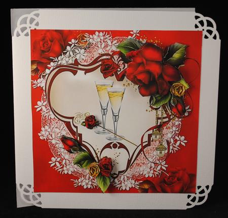 8x8 Ruby Wedding Mini Kit by Yvonne Middleton