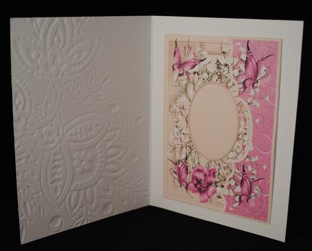 Purple Rose Insert by Yvonne Middleton