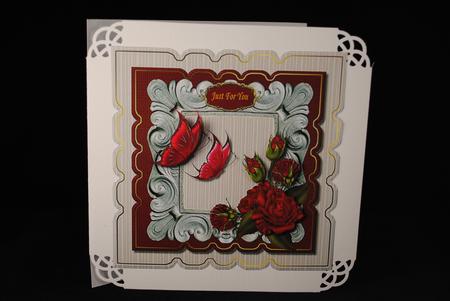 Scallop Topper & Roses by Yvonne Middleton