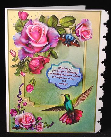Petals Wings and Birthday Blessings by Yvonne Middleton