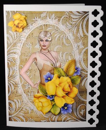 Amongst the Roses by Yvonne Middleton