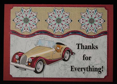 Thanks for Everything Roadster by Yvonne Middleton