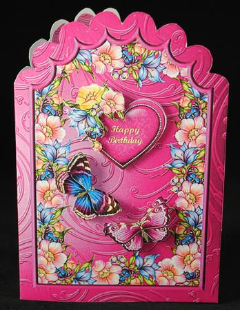 Butterflies Are Free Scalloped Top Mini Kit by Yvonne Middleton