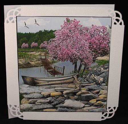 Still Waters Sympathy Topper Insert and Verse by Yvonne Middleton