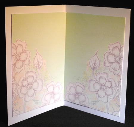 Floral Masquerade 1 Insert by Yvonne Middleton