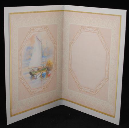A5 Incert Sails in the Sunset  by Yvonne Middleton