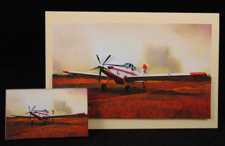 Aeroplane Background by Yvonne Middleton