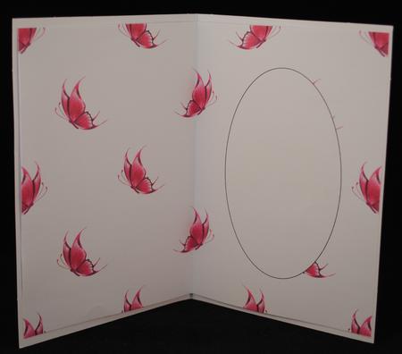 Butterfly Red Insert by Yvonne Middleton