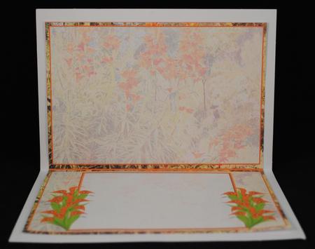 Walking in Flower Garden Insert by Yvonne Middleton