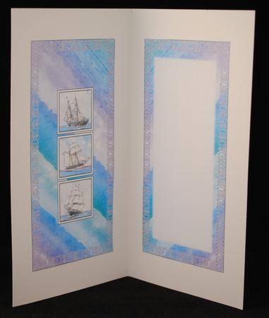 Three Ships Insert by Yvonne Middleton