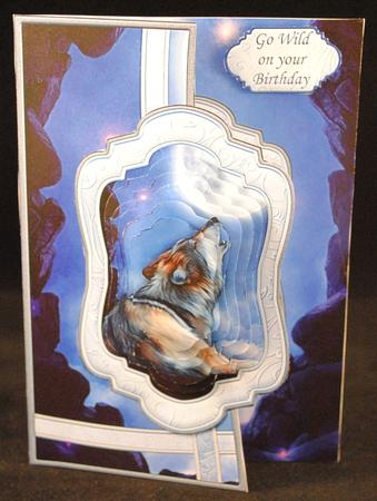 Wolf Curved Over Side Mini Kit & Pyramage by Yvonne Middleton