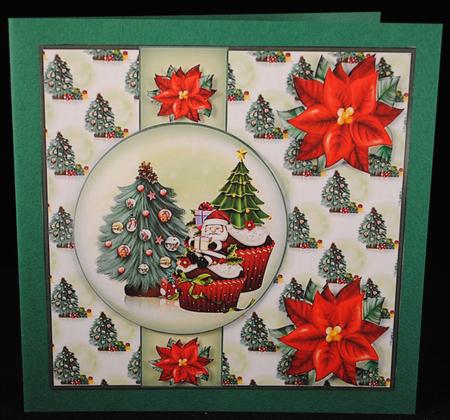 Cupcake and Poinsettia by Yvonne Middleton