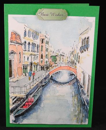 Venice Background by Yvonne Middleton