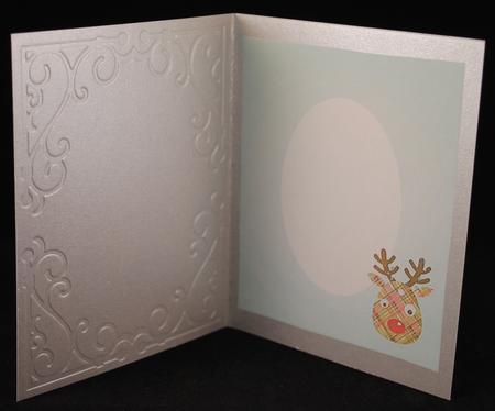Christmas Reindeer and Trees Inserts by Yvonne Middleton