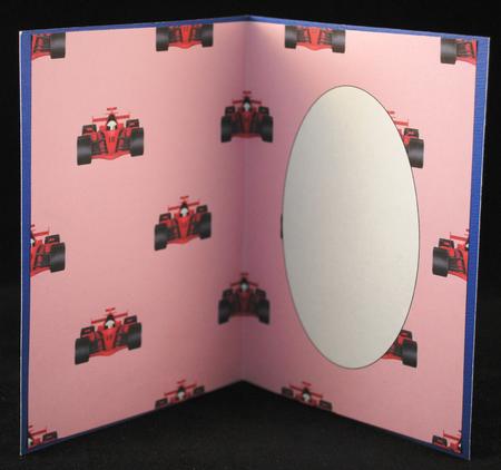 Race Car Red Insert by Yvonne Middleton