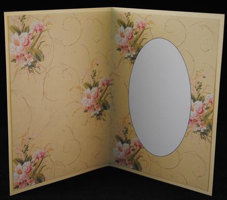 Vintage Floral Insert by Yvonne Middleton