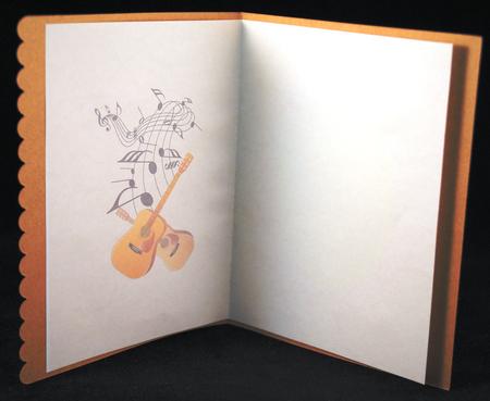 Music Instrument - Guitar Insert by Yvonne Middleton