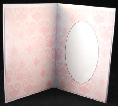 Fancy Heart Valentine Insert 7 by Yvonne Middleton