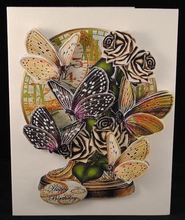 Mini Kit Male Card Time Flies -  by Yvonne Middleton