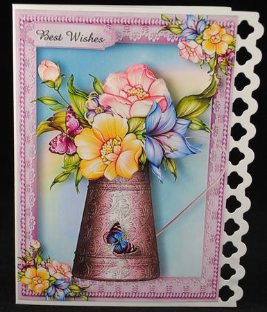 Fabulous Flora Water Jug by Yvonne Middleton