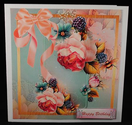 Beautiful Roses and Fruit by Yvonne Middleton