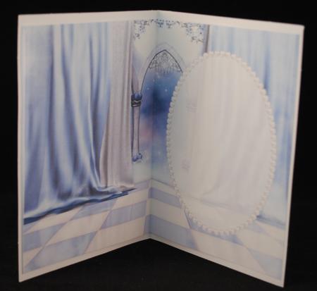 Heavenly Angels Door Insert, with Pearls by Yvonne Middleton