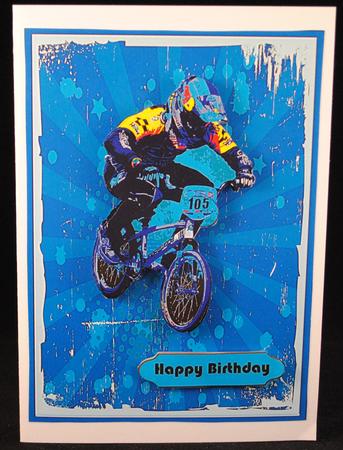 Bmx Rider by Yvonne Middleton