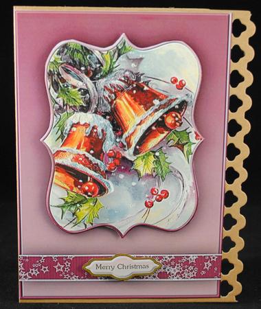 Purple Bells Quick Card by Yvonne Middleton