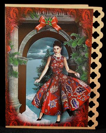 Red Dress Christmas Party by Yvonne Middleton