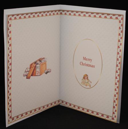 Santa is Busy Insert by Yvonne Middleton