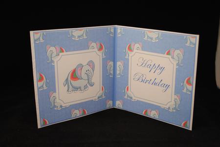 Childrens Insert Elephant by Yvonne Middleton