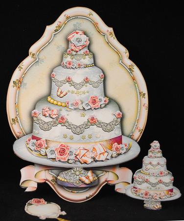 Beautiful Bright Vintage Cake by Yvonne Middleton