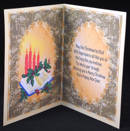 Beautiful Christmas Insert by Yvonne Middleton