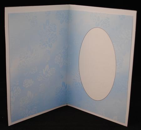 Baby Boy Floral Insert by Yvonne Middleton
