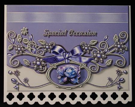 Jeweled Card Special Occasion by Yvonne Middleton