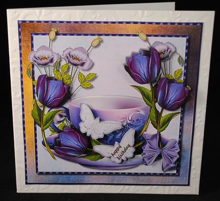 Cup of Tulips from Amsterdam by Yvonne Middleton