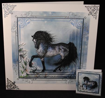 Fantasy Horse Pyramage by Yvonne Middleton