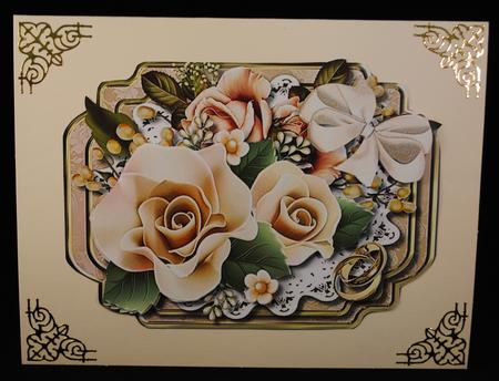 Beautiful Wedding Day Roses  by Yvonne Middleton
