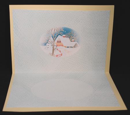 Winter Snowfall Insert by Yvonne Middleton