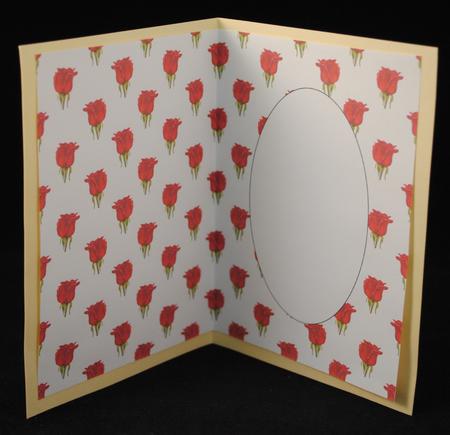 Roses Red Insert by Yvonne Middleton
