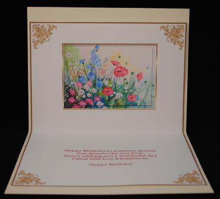 A Field of Flowers Insert by Yvonne Middleton