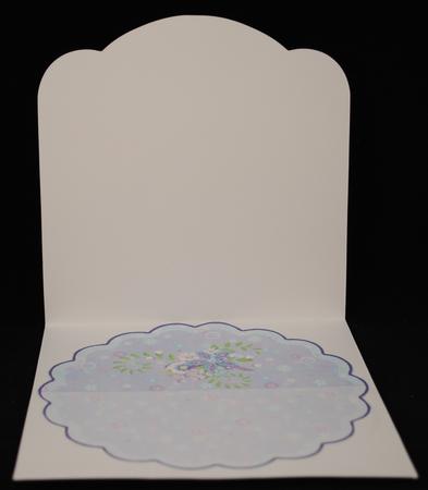 Over the Edge Promises Butterfly Rocker Card Insert by Yvonne Middleton