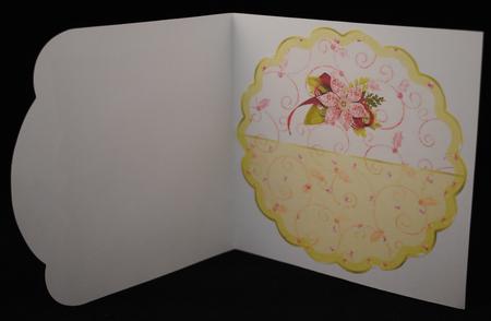 Over the Edge Petal Pixies Rocker Card Insert by Yvonne Middleton
