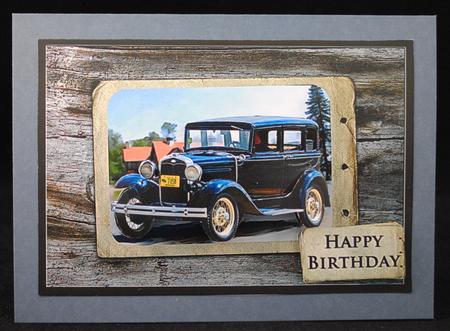 Model a Vintage Car by Yvonne Middleton