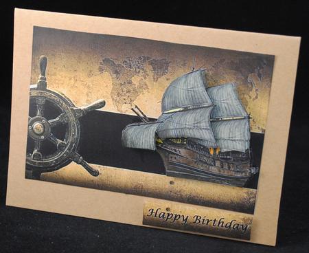 Vintage Sailing the World by Yvonne Middleton