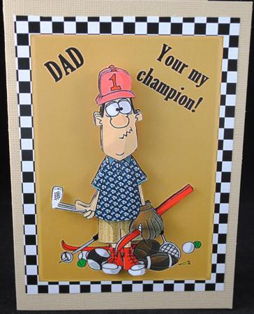 Dad Your My Champion! by Yvonne Middleton