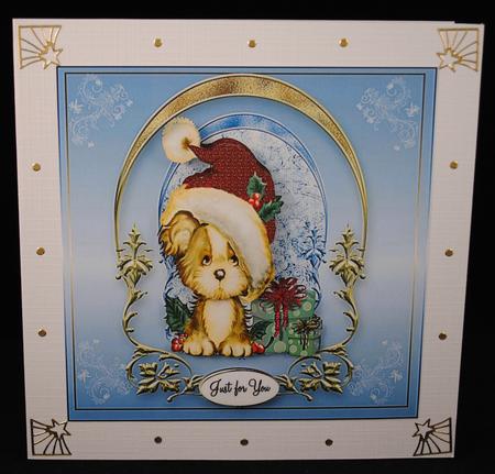 Christmas Puppy by Yvonne Middleton