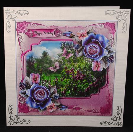 The Beautiful Lilac Rose Gardens by Yvonne Middleton