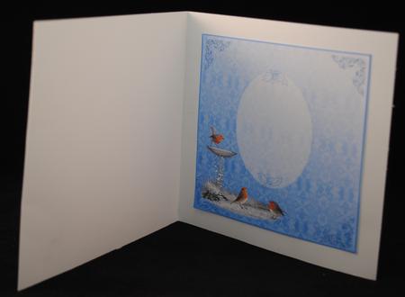 8x8 Christmas Insert Blank by Yvonne Middleton